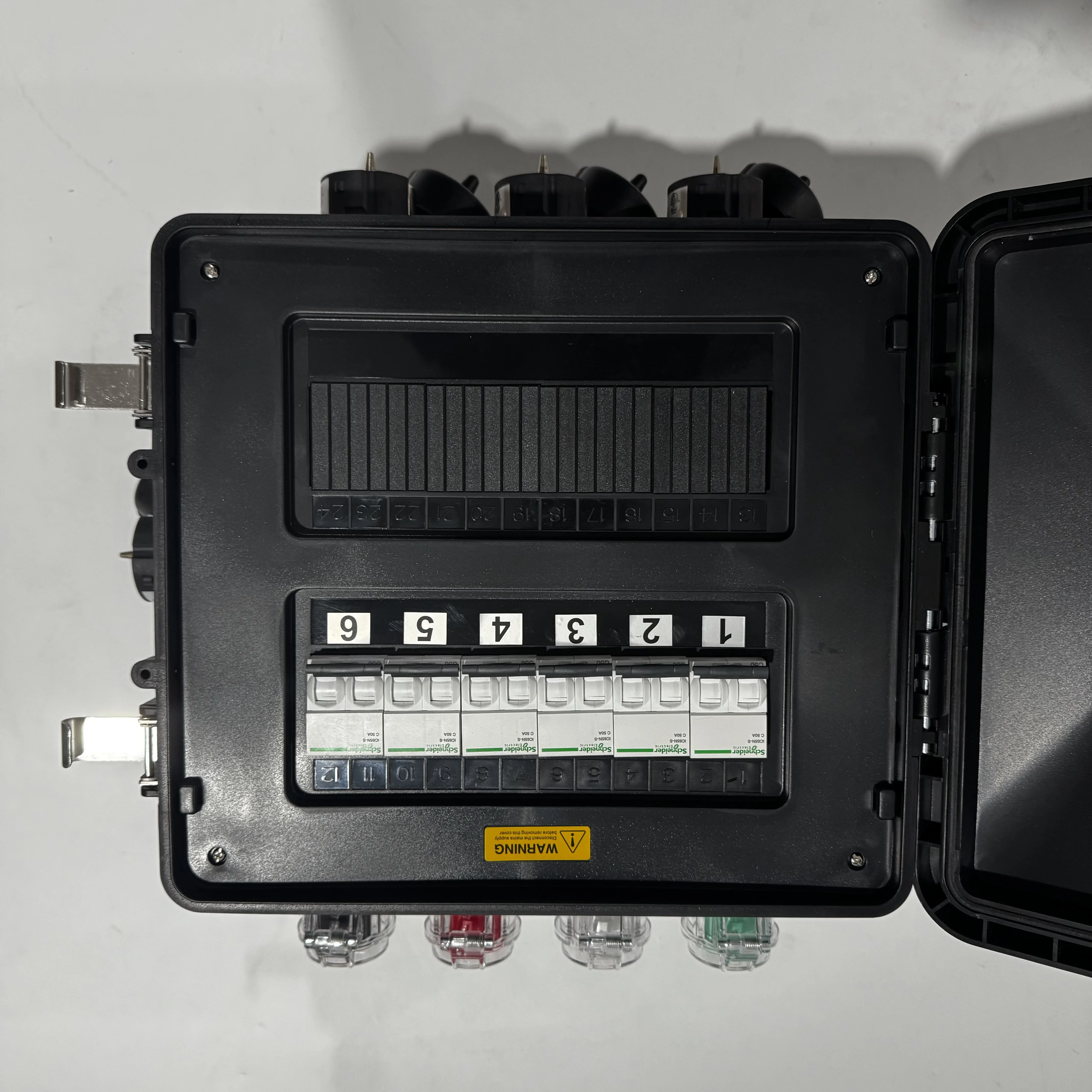 Scatola di distribuzione di alimentazione con presa Twist Lock monophasé da 220 V Camlock da 400 A a 50 A