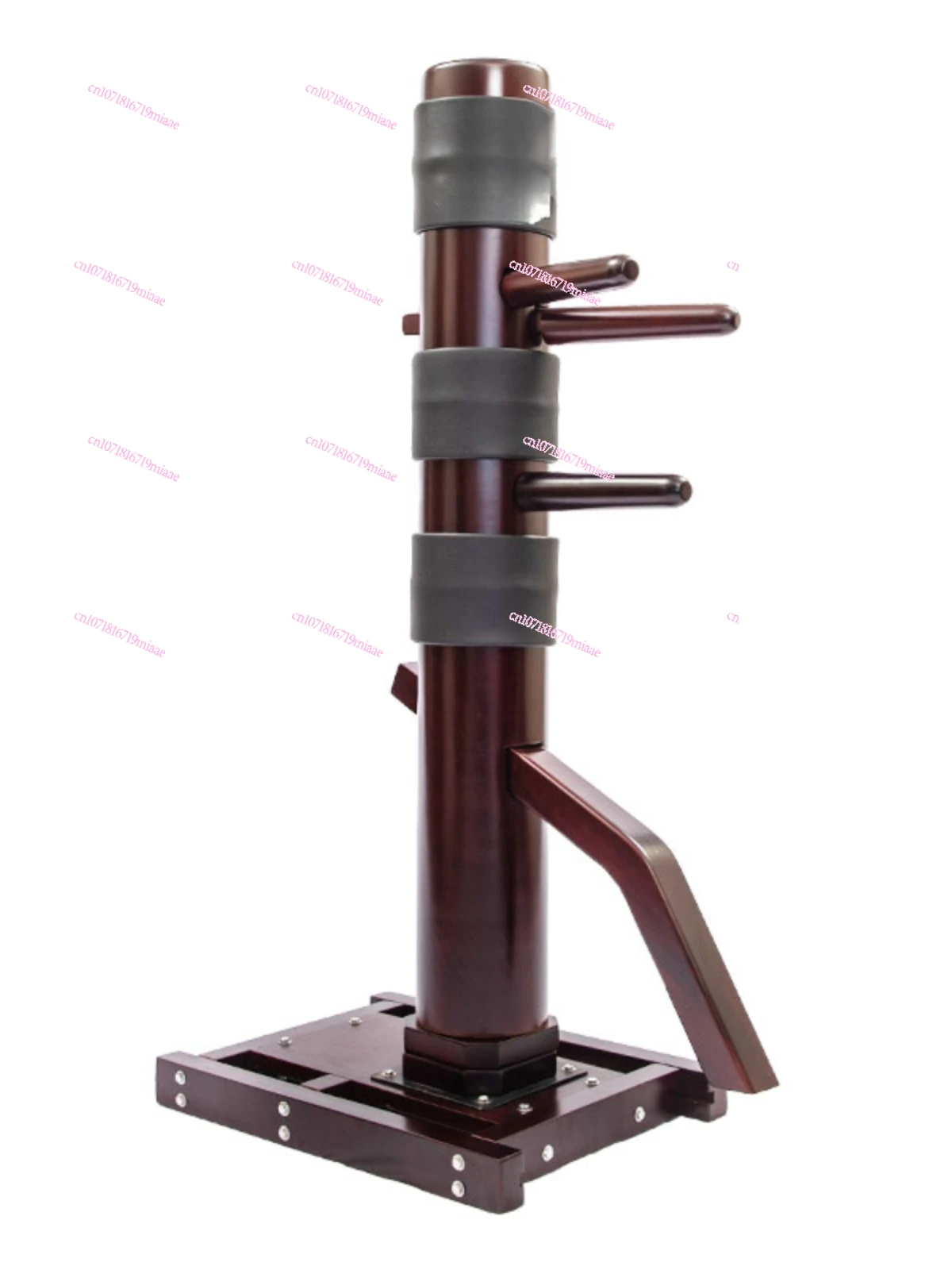

Adjustable height solid base household vertical, baseplate wood pile