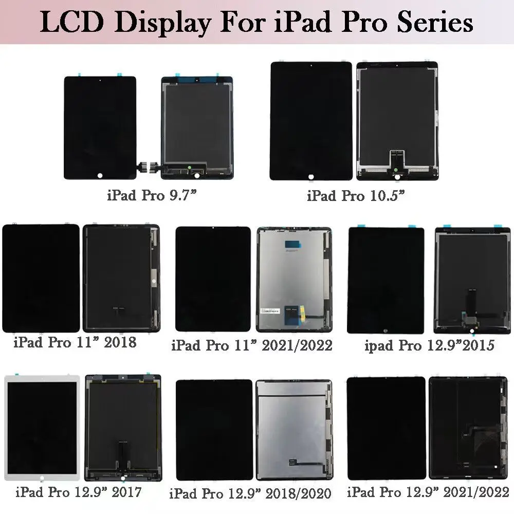 

iPad Pro 12.9 2nd Gen 2017 OEM Refurbished A1670 A1671