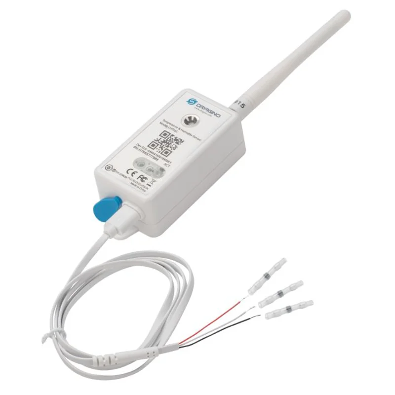 Dragino LHT65N/S-DC - مستشعر الاتصال الجاف LoRaWAN 3 أسلاك: VCC/ GND/ INT