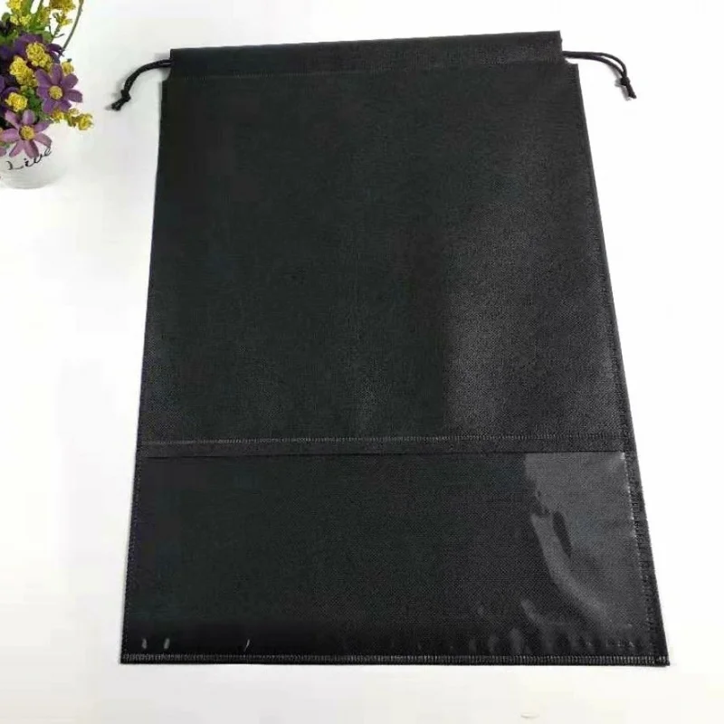 Multi Functional Household Shoes, Dust-Proof Storage Bag, Travel Essential Shoe Cover, Bundle Pocket, Transparent And Visible