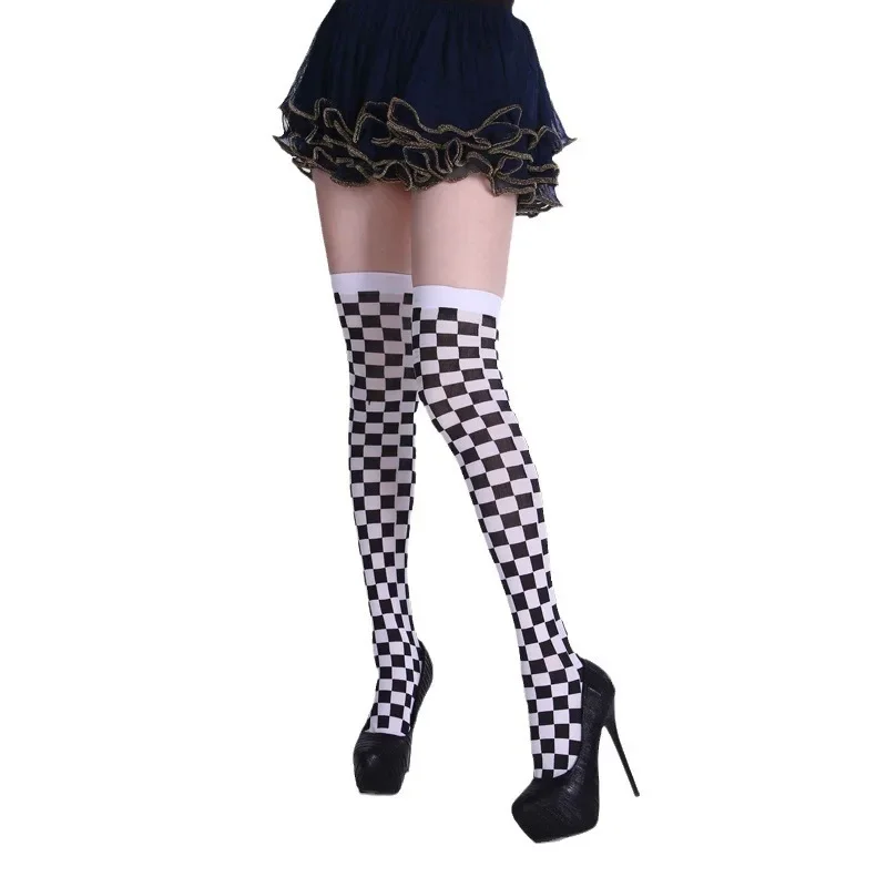 Halloween Spider Web Printing Stocking Festival Party Socks All Saints' Day Skeleton Clothing Pantihose Accessories Socks