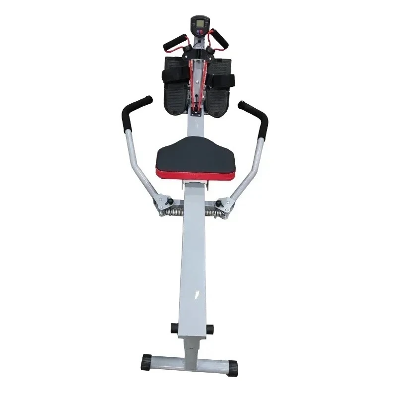 Multifunction Fitness Rowing Machine With 12 Level Adjustable Resistance Indoor Exerciser