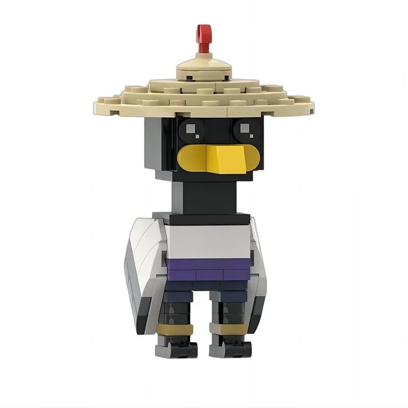 Cartoon Movie Martial Arts Panda Figure Building Blocks MOC Turtle Monkey Raccoon Bricksheadz Model Assembly Toys Birthday Gifts
