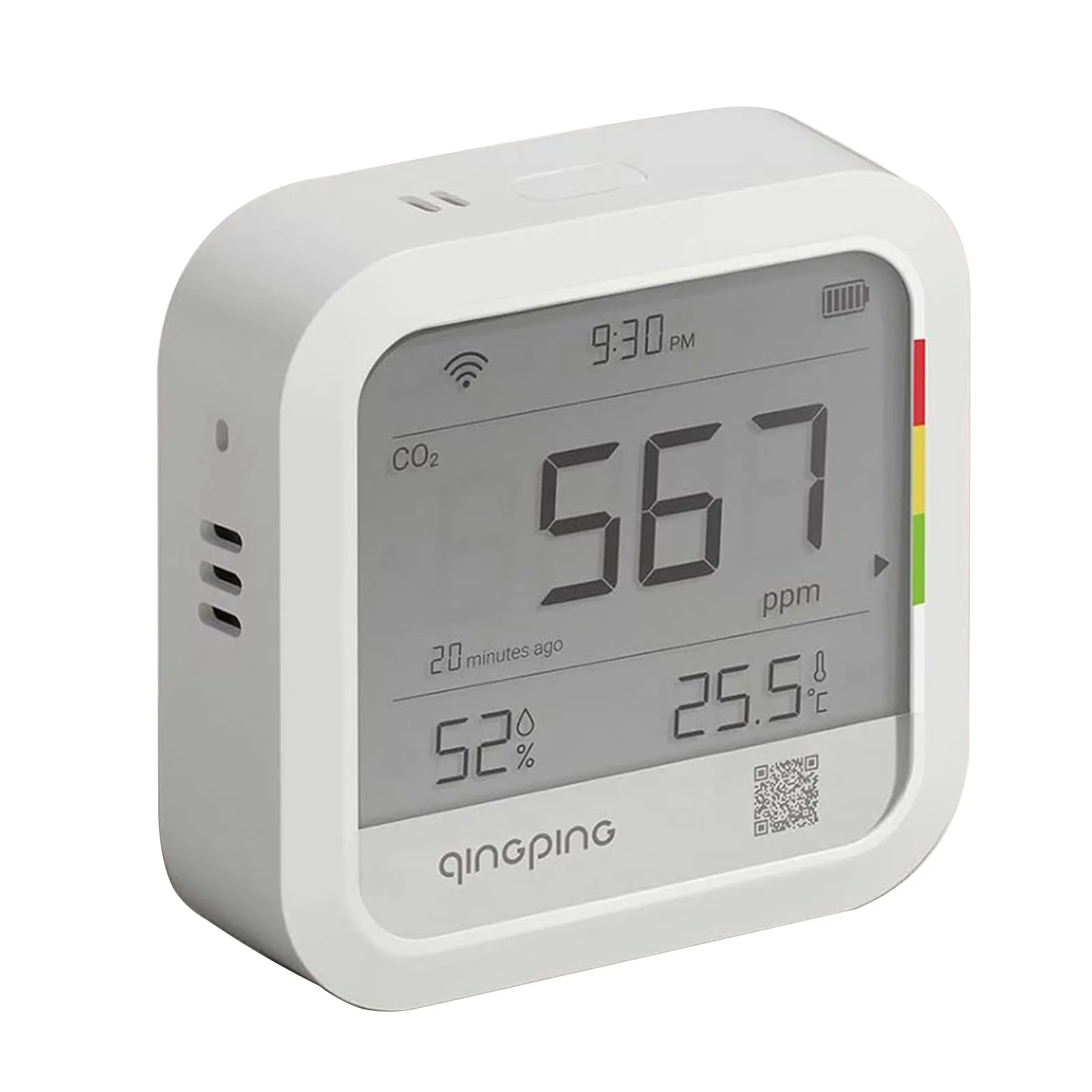 كاشف CO2 الداخلي ، مراقبة درجة الحرارة والرطوبة ، جدار المكونات ، المصانع ، المستودعات ، مراكز التسوق ، محلات السوبر ماركت ، الأسرة