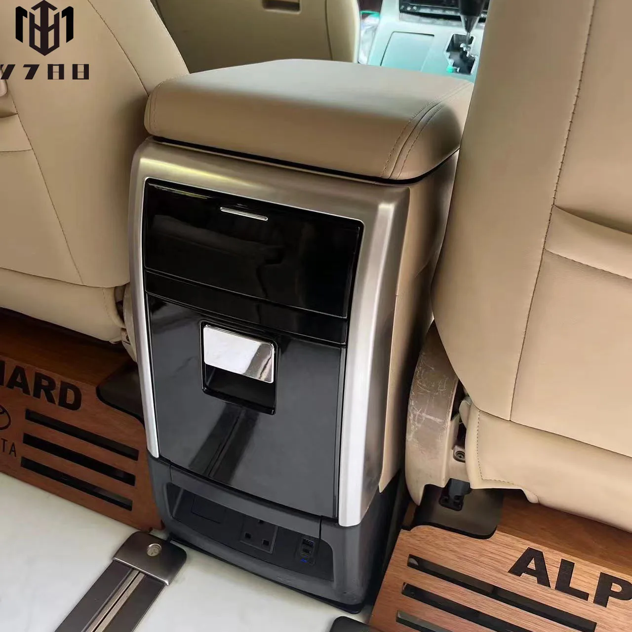 FOR To yo ta Alphard/Vellfire 30 AGH armrest box with wireless charging