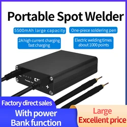 DIY Spot Welder Handheld Portable Mini Spot Welding Machine With Spot Welding Pen Nickel Strip 18650 Battery Spot Welder