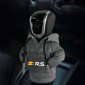 Car Gear Shift Hoodie Deckung, Griffgetriebe Dekoration für Renault RS, Clio, Scenic, Logan, Megane, Koleos, Sandero, Crop 10 Hauptverkaufsabdeckung für Sandero - №5