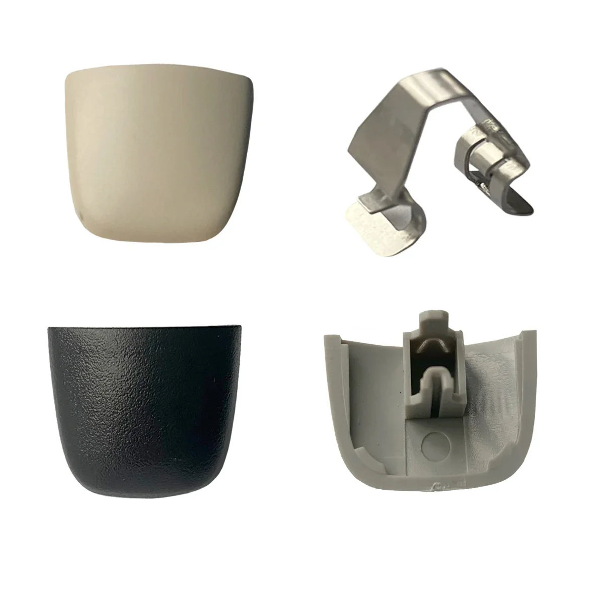 

GEFENSI 1x Interior Sun Visor End Bracket Plug Cover Clip Buckle Trim For VW Polo 5 6R GTI Passat B7 Jetta Mk6 6 A6 GLI Beetle S