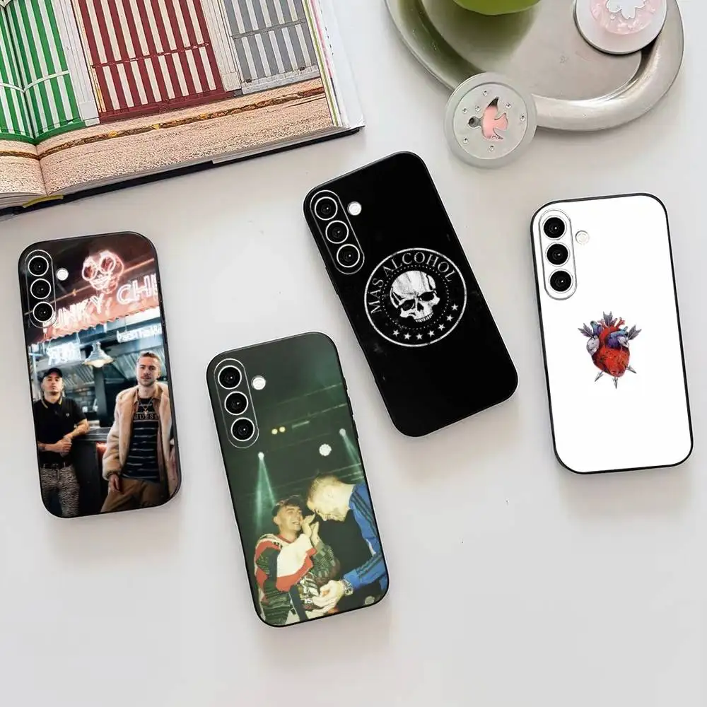 Singer Natos y Waor  Phone Case Black Silicone Soft For Samsung S26,S25,S24,S23,S22,S21,S30,Ultra,Plus,Fe,Lite