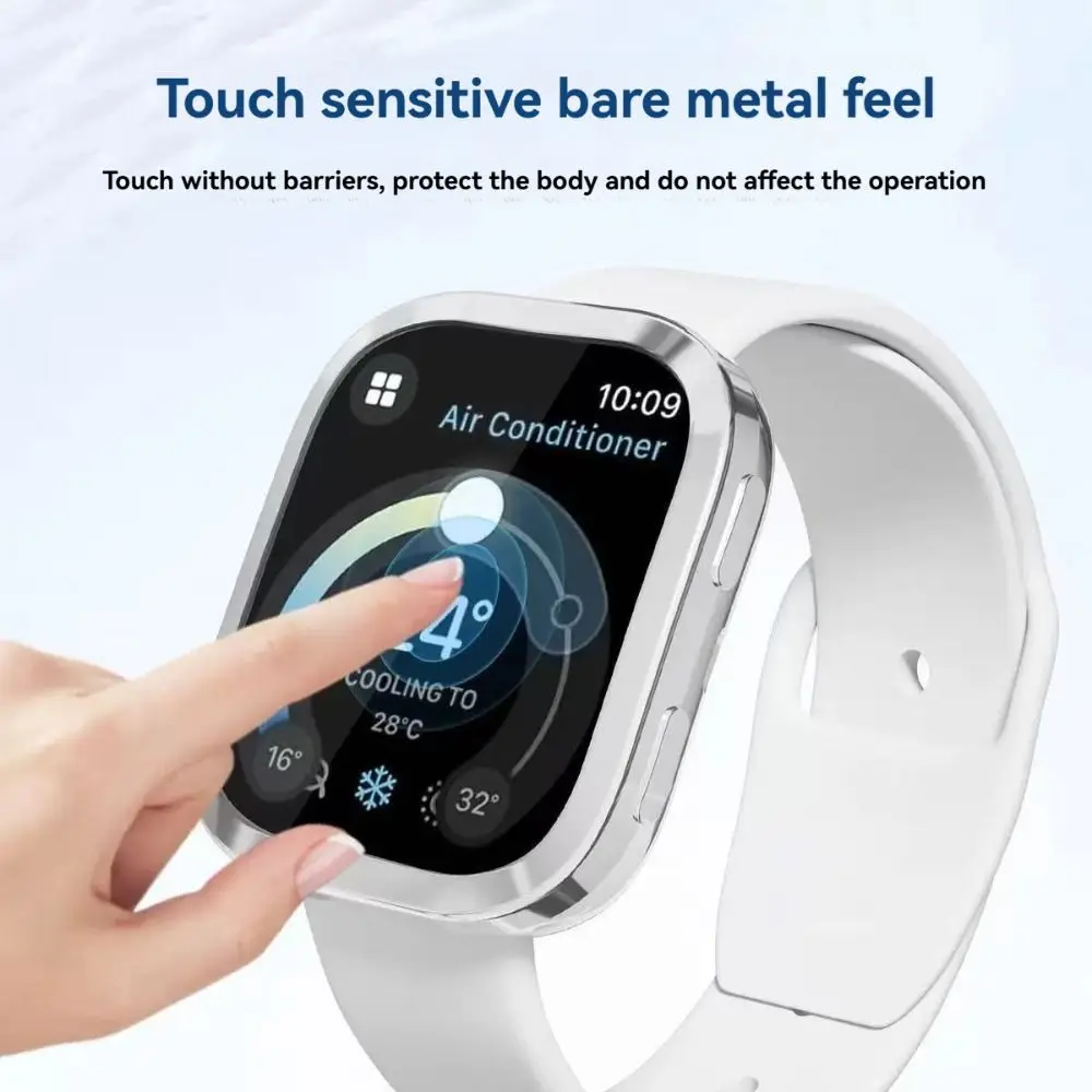 Custodia protettiva in TPU Cornice a copertura totale Protezione per schermo Accessori per paraurti Cover Shell per Amazfit Bip 6 Smart Watch