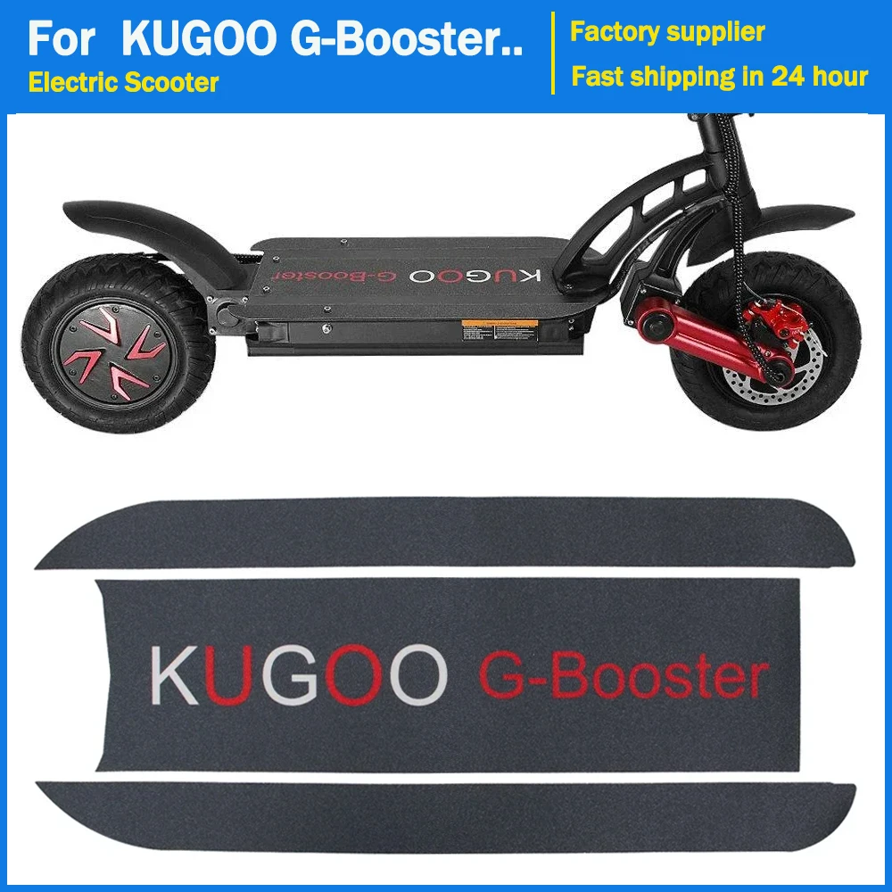 Frosted Foot Pad Sticker for Kugoo G-booster Electric Scooter Anti-Slip Deck Stickers Kickscooter Parts Foot Mat Accessories