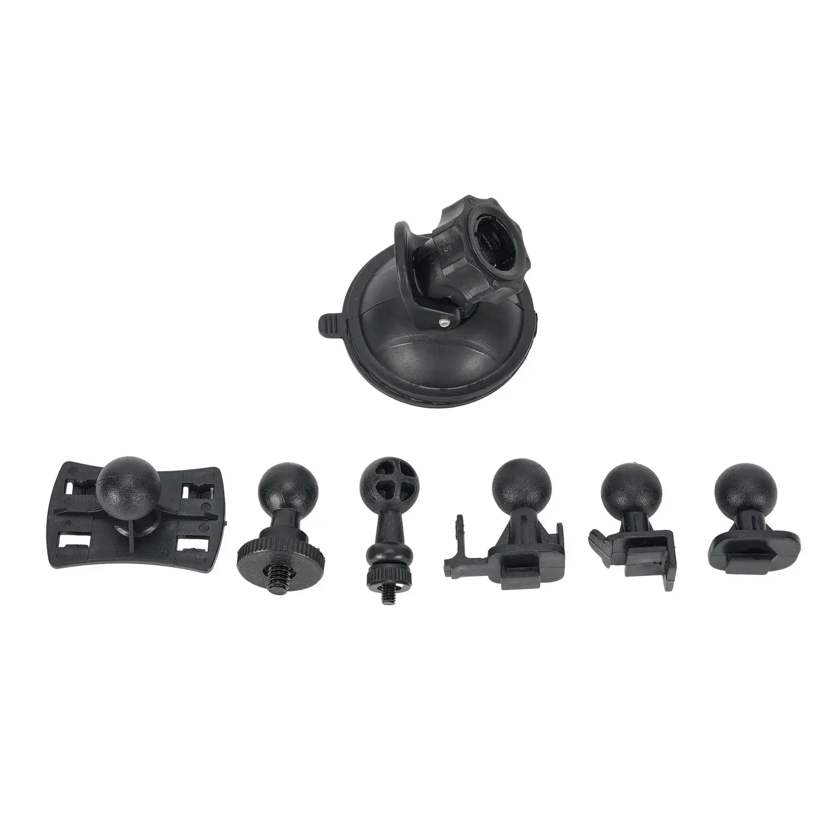 Cam Mount Holder Car Suction Cup For Dash Cam Holder Vehicle Video Recorder With 6 Types Adapter Security GPS Accessories