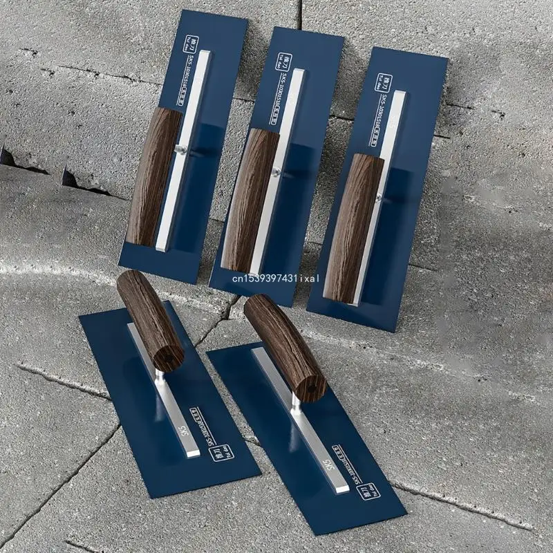 Flat Headed Stainless Steel Trowel，Polishing Trowel Masonry Tools,Paint & Plaster Flat Pool Finishing Trowel