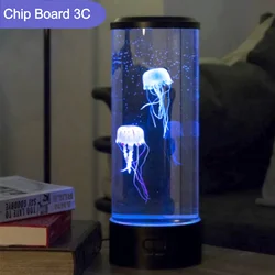 Children's Birthday Gifts Color Changing Jellyfish Lamp Usb/Battery Powered Table Night Light Home Bedroom Decoration