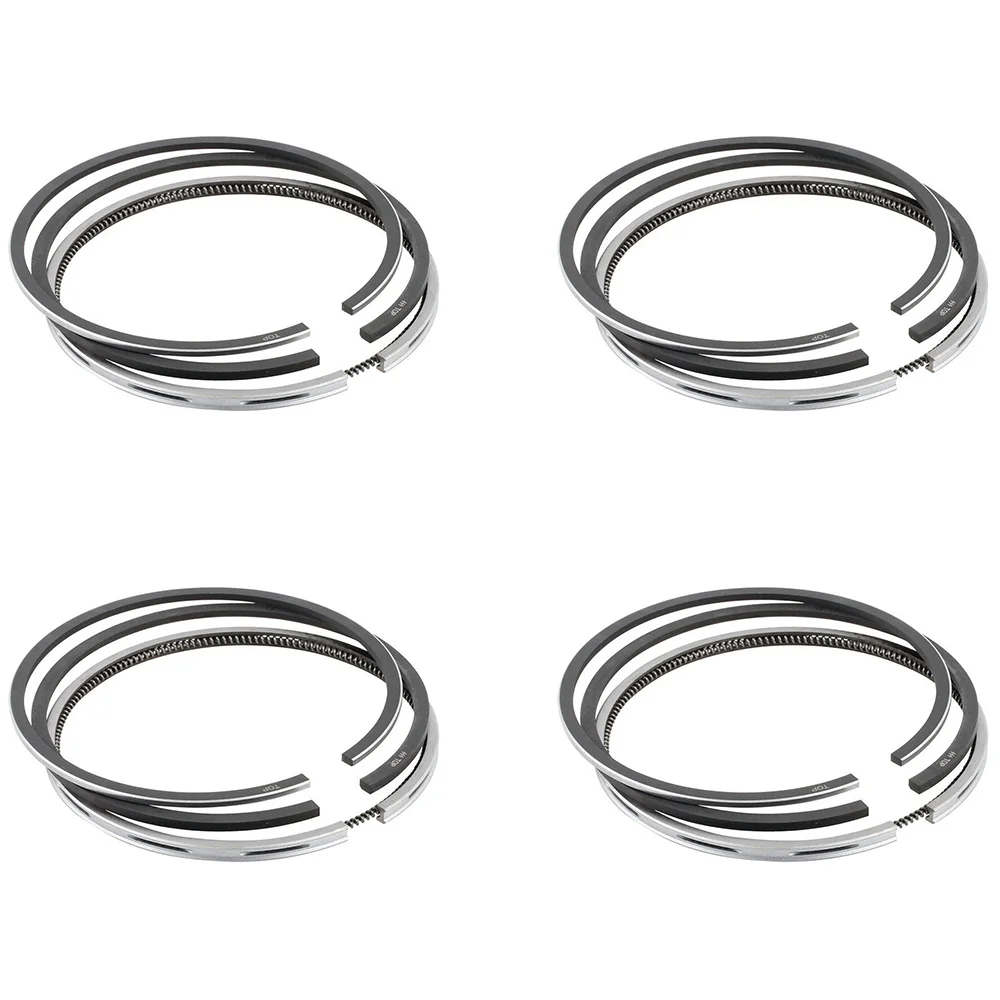 81.50mm Piston Rings Set STD fits For MITSUBISHI LANCER MONTERO PAJERO 2.0L L4 2.0 L T GAS 4G94 1999cc 1991-2006