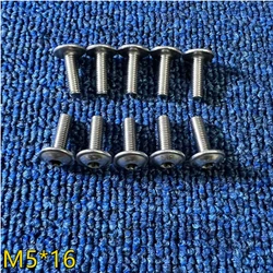 For BMW F650CS F650GS G650GS K1200GT K1300GT K1200S K1300S K1200R K1300R R1150RT M5*16 Motorcycle Cowling Fairing Screws