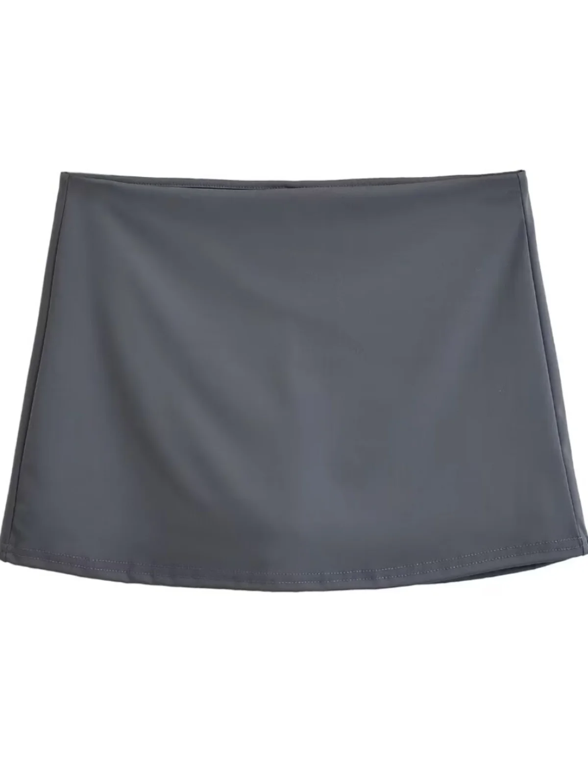 

Sexy Basic Edition Street Snap Proof Ultra-Short Skirt High Waist Bodycon Slimming Skirt Pants Low Waist A-line Pure Color
