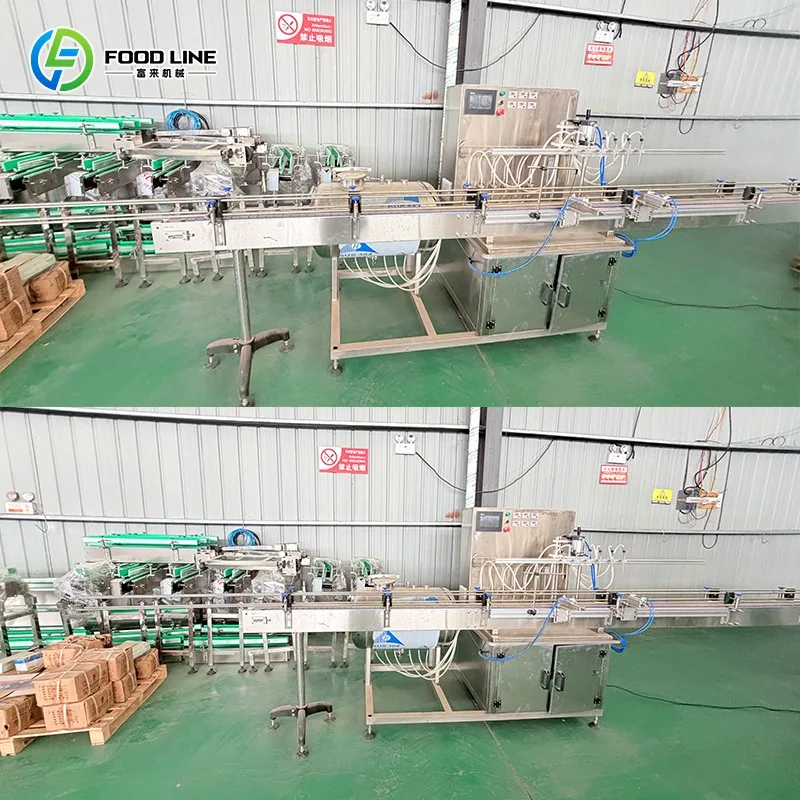 Custom Automatic Liquid Granule Filling Capping Labeling Line Industrial Filling Machine for Glass Jar Plastic Bottle Packing