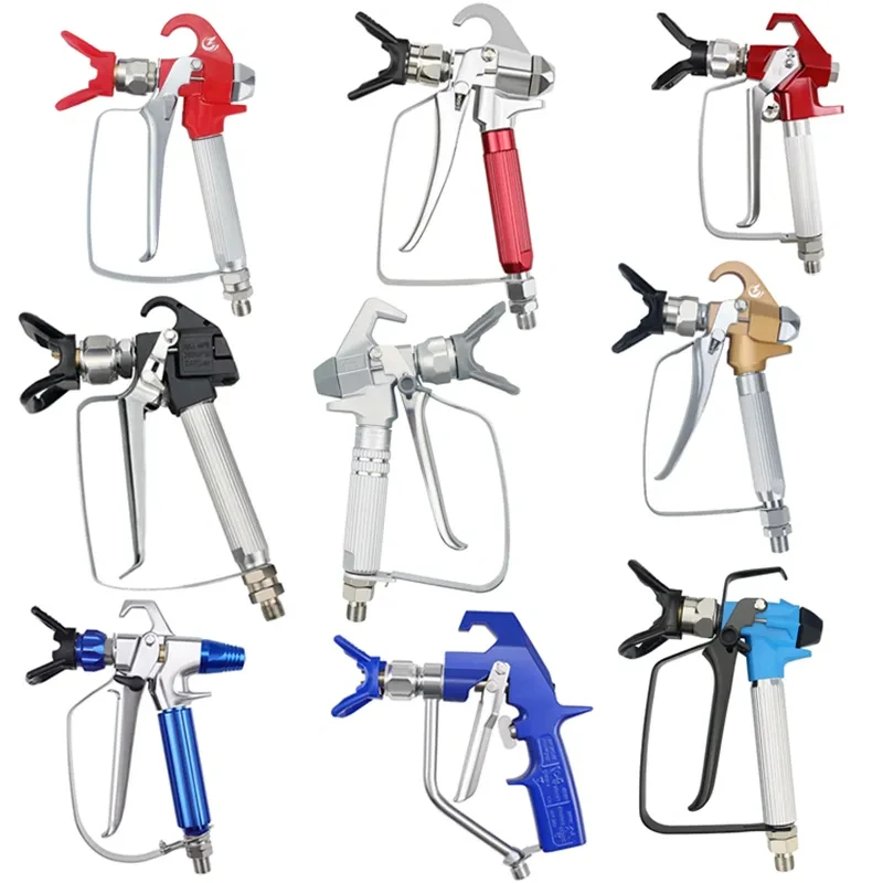 3600PSI High Pressure Airless Paint Spray Accessories Gun With 517 Tip Nozzle Guard for Wagner Pump Sprayer Machine