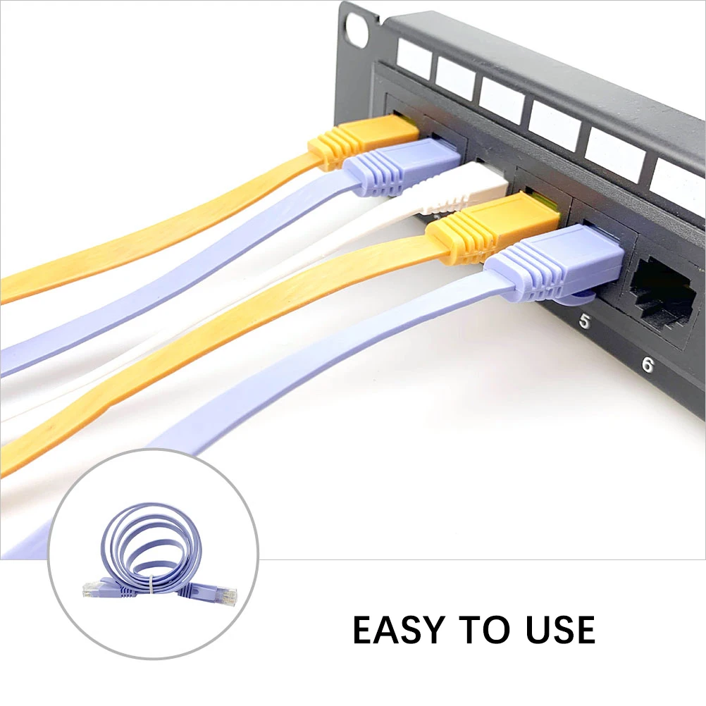 

1Pcs Gigabit Network Cable Cat6 Ethernet Cable High Frequency Broadband Connection Lan Router Modem Heavy Duty Ultrathin Patch