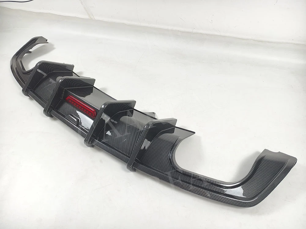 Gloss Black Car Rear Diffuser Bumper Lip Spoiler for Audi A5 Sline S5 B9 Sline 2017-2020 Body Kits Accessories Tuning - view 3