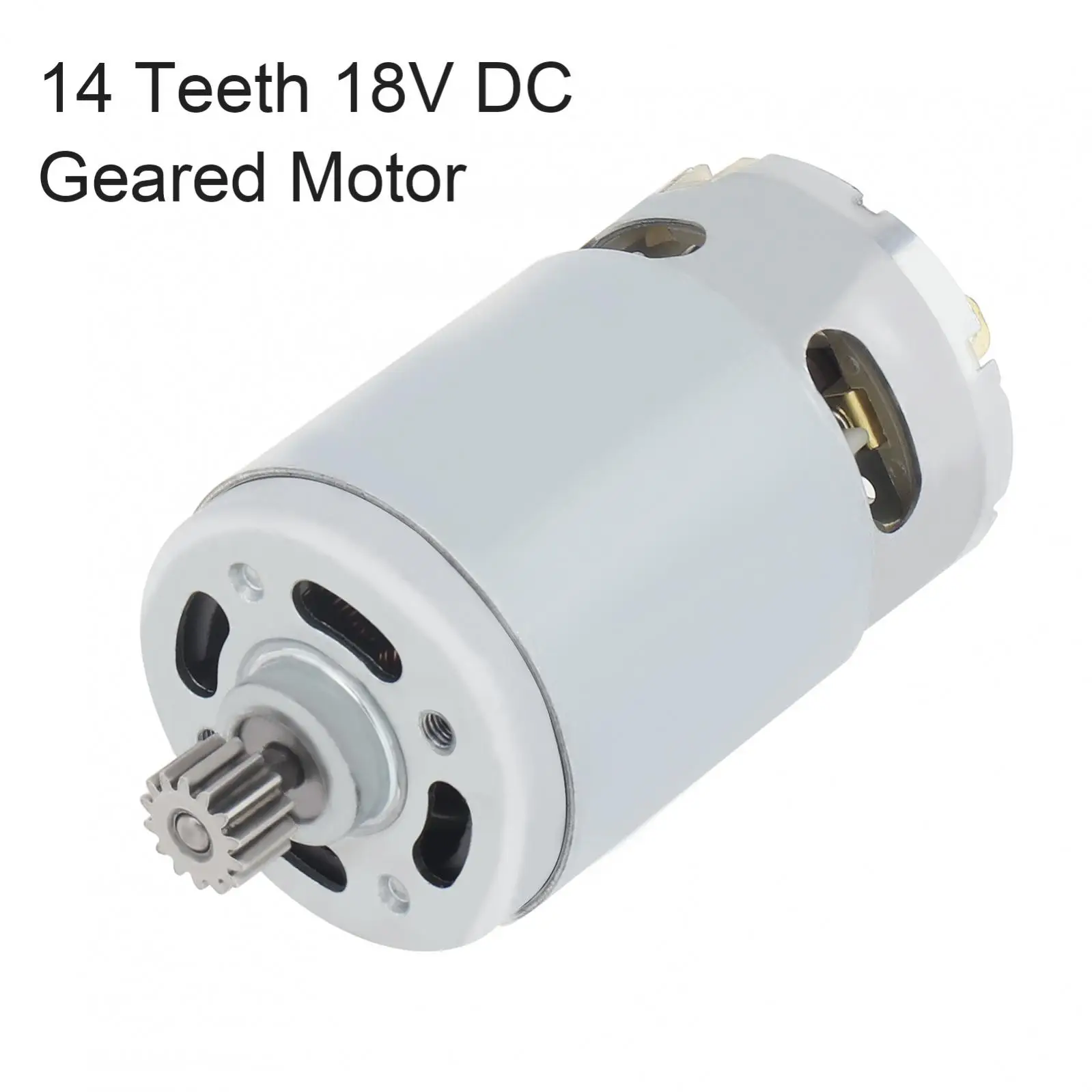 14 Teeth 18V DC Geared Motor Stainless steel RS550 DC Motor Fit for Metabo BS18 Percussion Drill