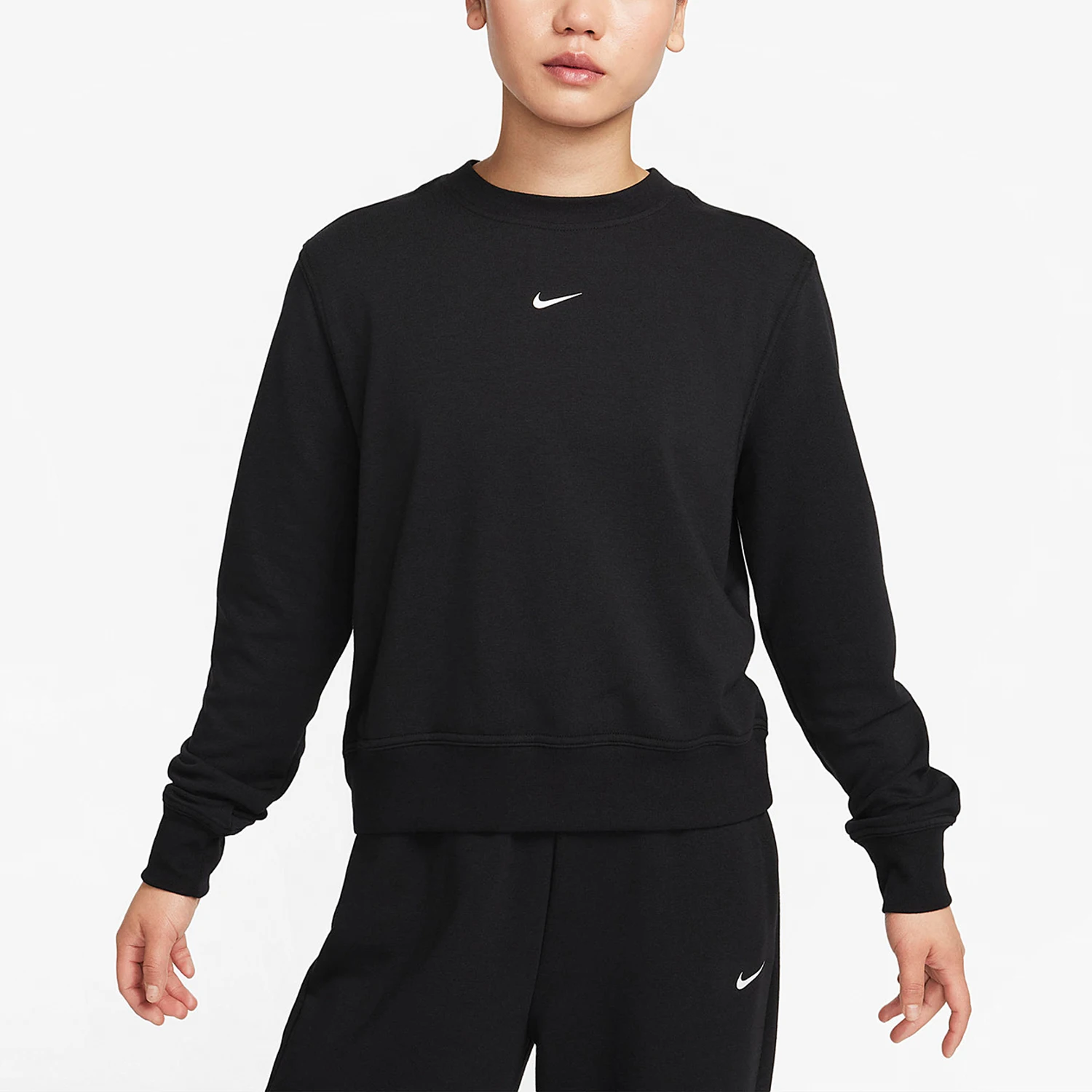 

Nike Authentic New Women's Training Sport Knit Round Neck Pullover FB5126-010