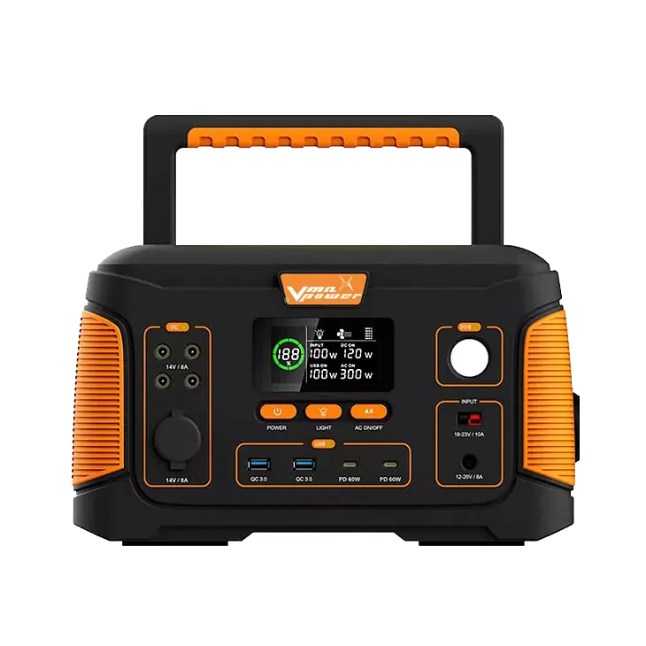 1000W Portable Solar Power Station 218400mAh Energy Storage System Portable Emergency Power Supply For Car