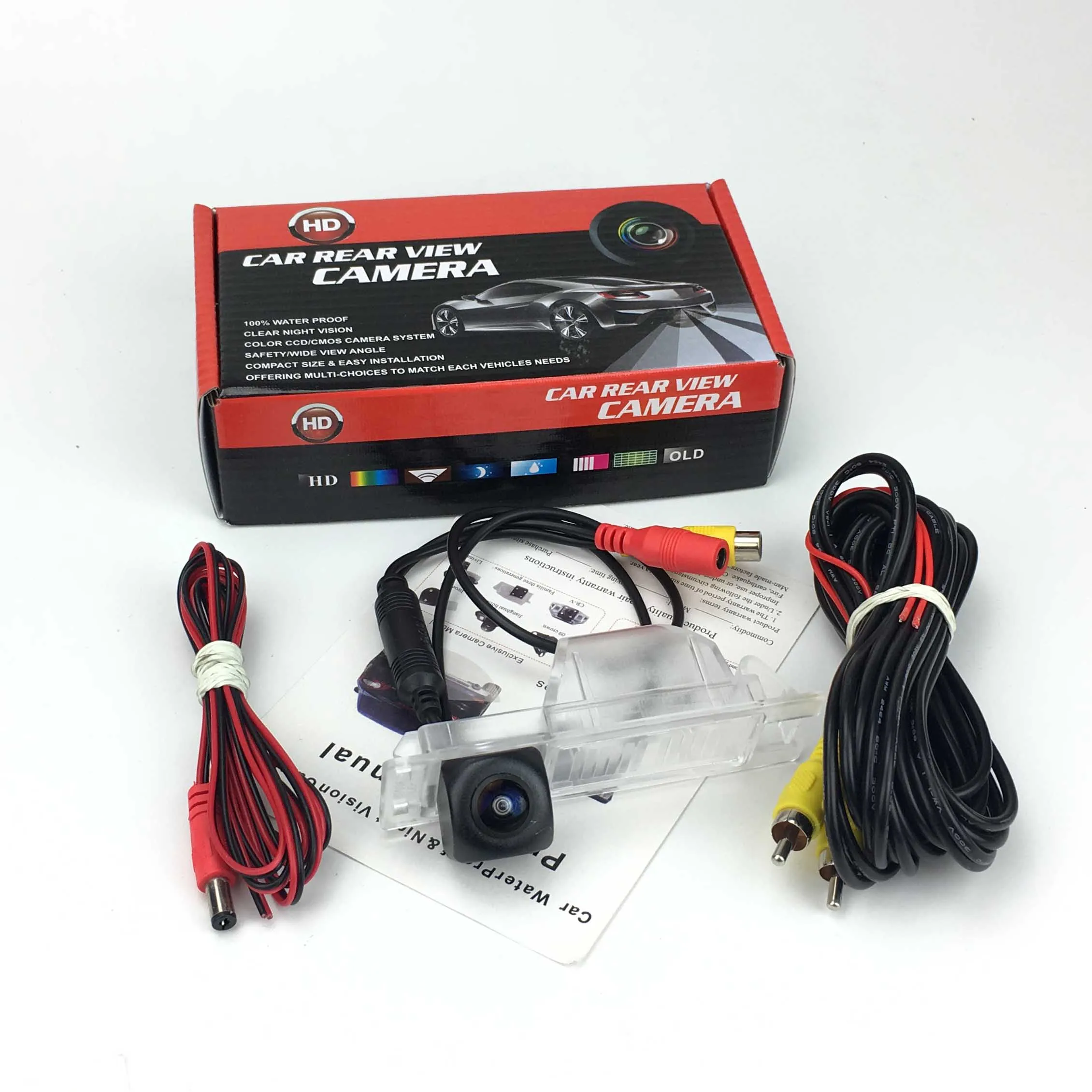 VKAUTO Fish Eye Rear View Camera For Alfa Romeo MiTo TIPO 955 2008~2018 CCD HD Night Vision Reversing Backup Parking Camera - Image 3