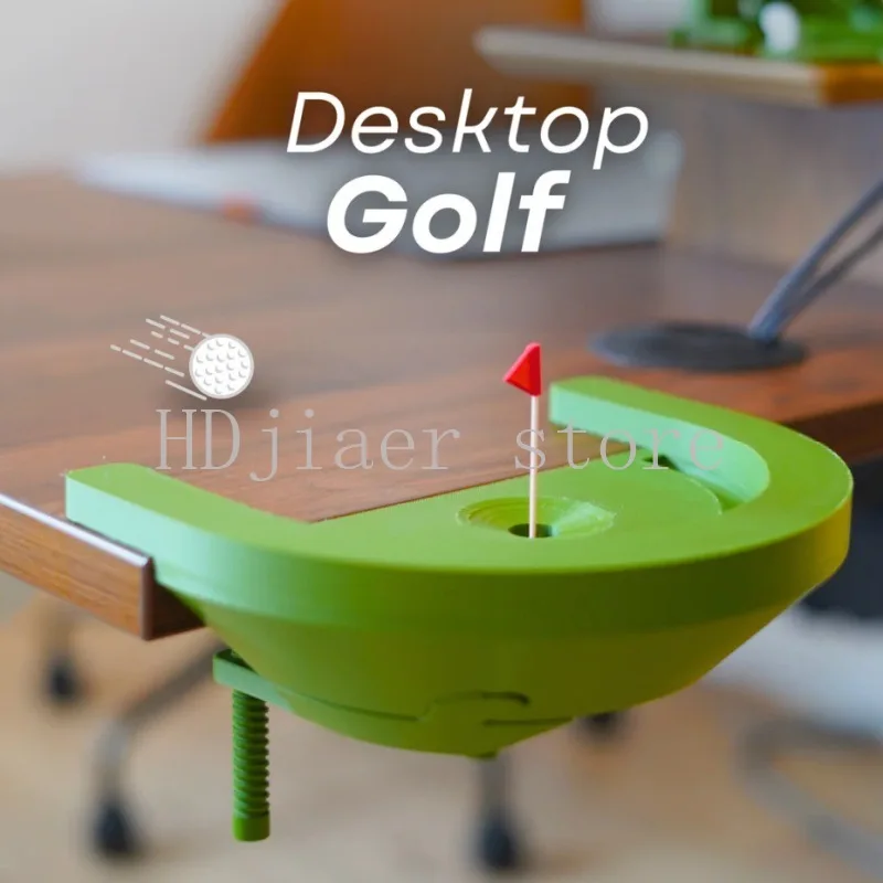 

3D printed desktop golf, an exclusive decorative game for golf enthusiasts