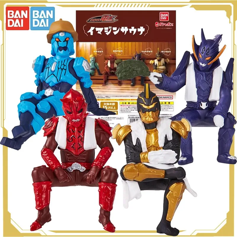 

Bandai Original Gashapon Kamen Rider Anime Figure Pu Talos Momotaros Luosi LONGTA Action Figure Toys for Boys Girls Kids Gift