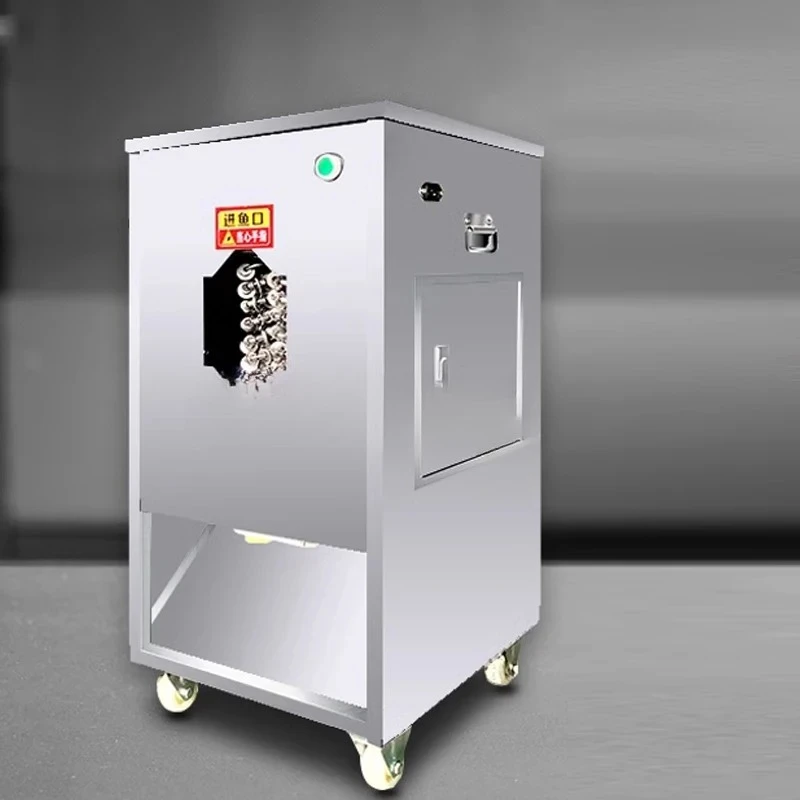 

Fully Automatic Electric Fish Killing Machine, Commercial Fish Belly Opening Machine, Multifunctional Descaling Machine