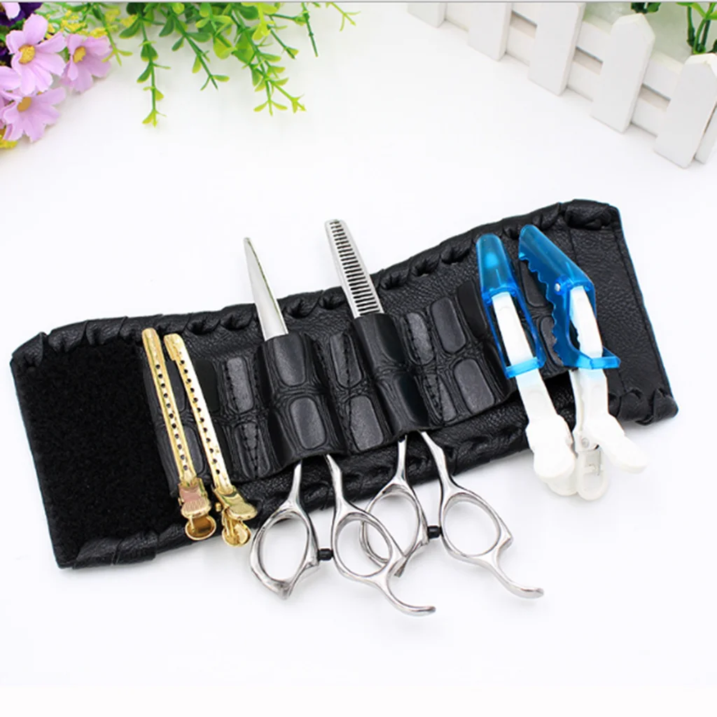 

Scissors Holder Salon Magnetic Wrist Bag Hairdressing Accessories Leather Pouch for Barber Shop Tools