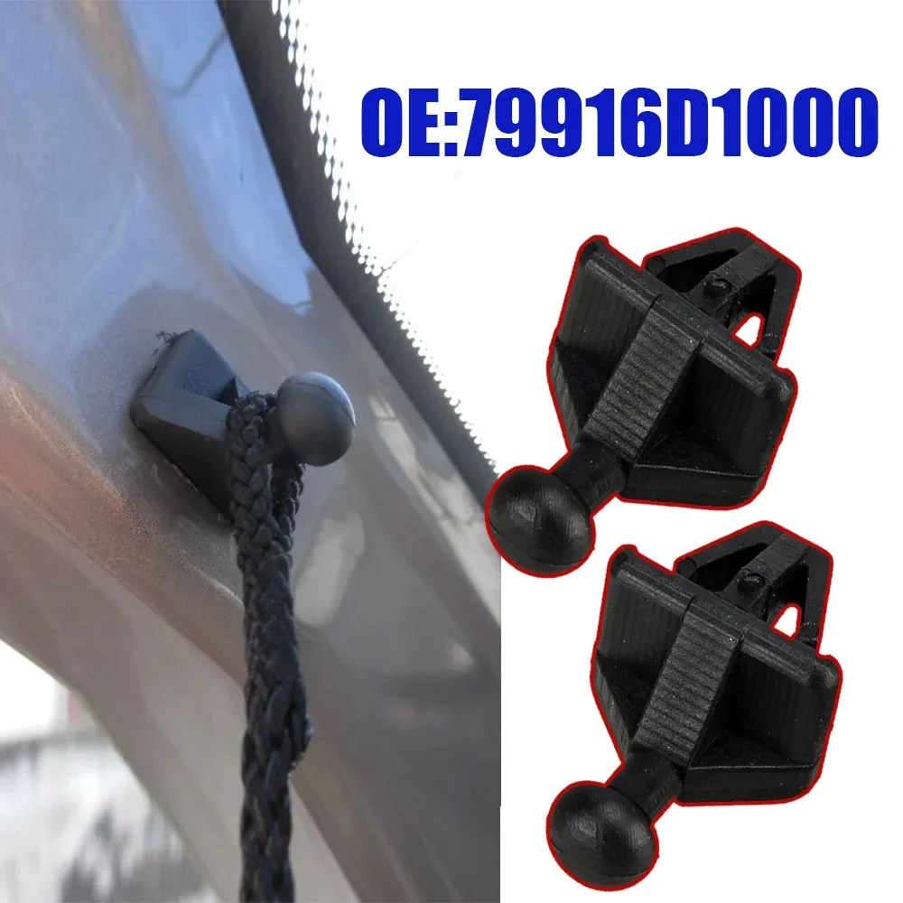 2x Auto Parcel Shelf Hook For Nissan Kicks Versa Note Silvia Micra 180SX 200SX 240SX Cargo Cover Hook Clips 79916D1000 2014-2020