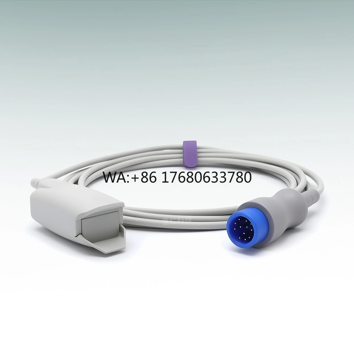 Sangle, câble principal, sonde de capteur d'oxygène Bloo, pince de doigt pour adulte, nouveau-né
