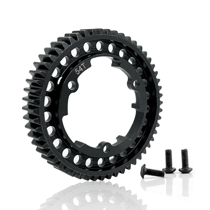 Engranaje recto de acero 54T 6449 para Traxxas 1/5 x-maxx 6S 8S 1/7 XO-1 1/10 e-revo 2,0 VXL nuevo Maxx RC Car upgrade Parts