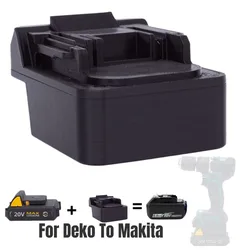 Адаптер для аккумулятора Deko 20v li-ion преобразующий в конвертер инструментов Makita (только адаптеры)