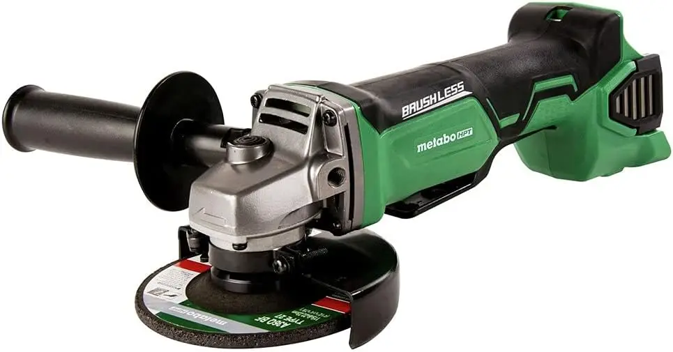 HPT 18V MultiVolt™ Cordless Angle Grinder 4-1/2-Inch Tool Only - No Battery Paddle Switch | G18DBALQ4