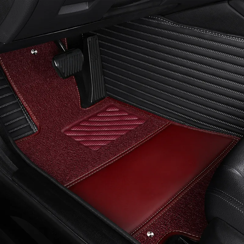 

Custom special car floor mats for Audi SQ8 2026-2020 waterproof double layers carpets for SQ8 2025