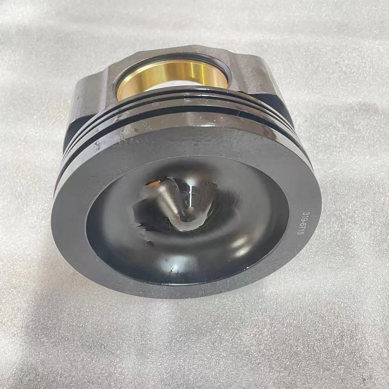 Pistone in acciaio 319-6715 del motore diesel del cat C18 dell'escavatore del pistone 3196715 del motore 145 millimetri