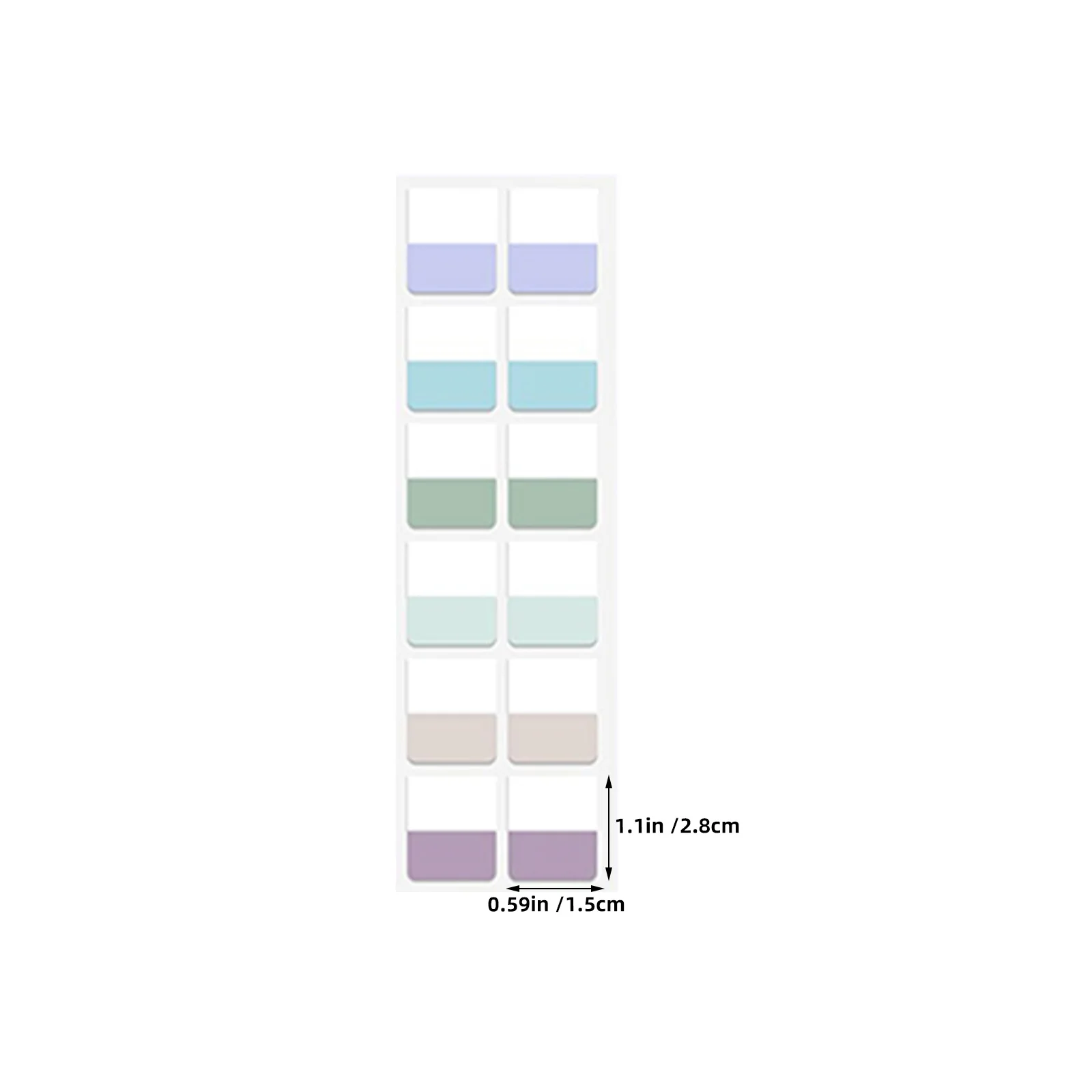 30매 마크 인덱스 탭 다채로운 색상의 쓰기 가능한 스티키 북마크 책 노트북용 컬러풀 페이지 탭 스티키 북마크