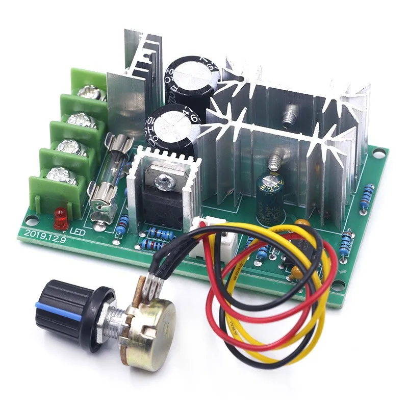 20A Converter DC Motor Governor 12V24V36V48V High Power Drive Module Speed Controller