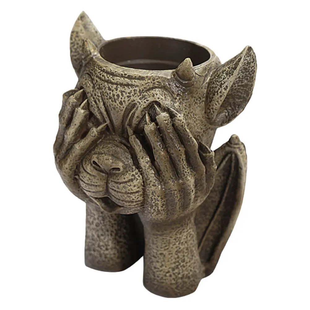 

Resin Flowerpot Decor Outdoor Garden Adornment Durable Material Exquisite Craftsmanship Good Gift Friends Families