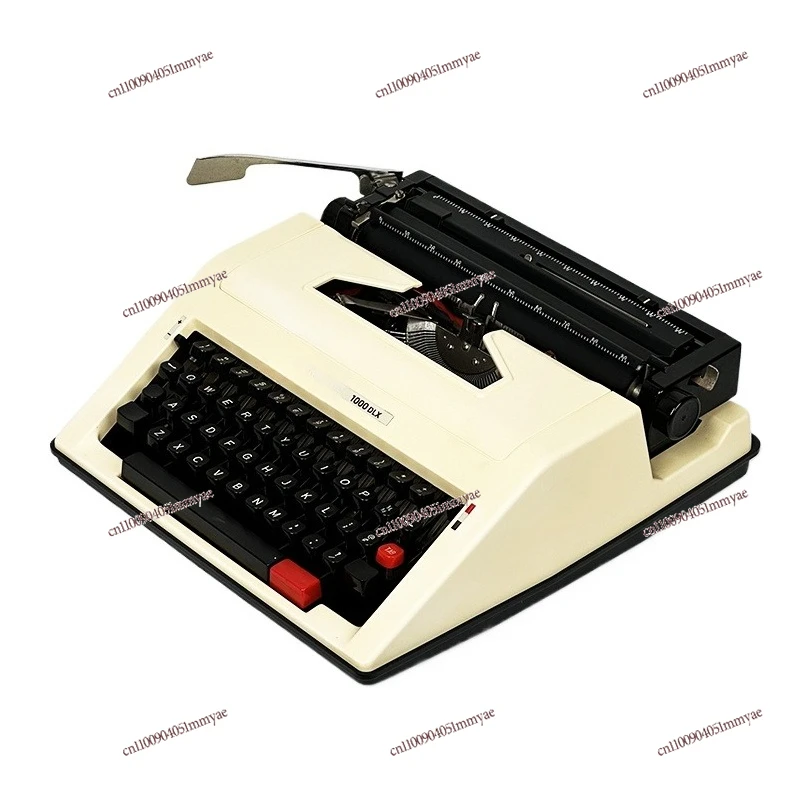 

Typewriter American medieval machinery English keyboard normal use retro literary collection