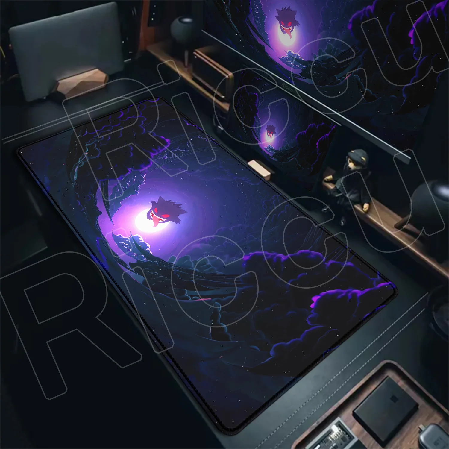 Mouse Pad Gaming Accessories PC Game 1200x600mm Large Xxl Computer Desk Mat Laptop Varmilo Pokemon Gengar Keyboard Pads Mousepad