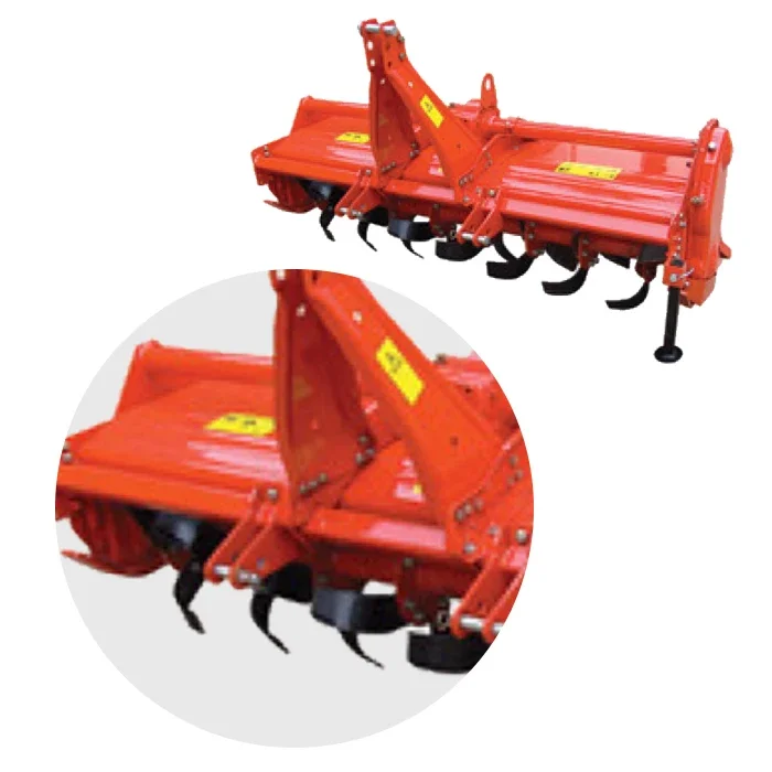 

Высококачественное сельскохозяйственное оборудование, установленное на тракторе, многофункциональные вращающиеся мотыги с длительным сроком службы для поворота почвы