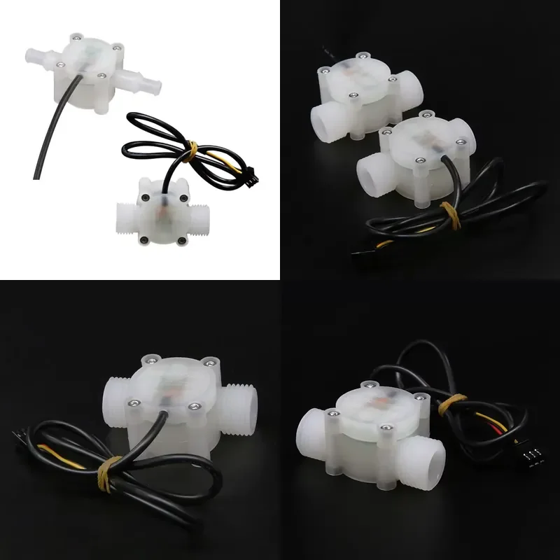 Fabricante de Medidores de Vazão ZQ-01 ZQ-02, Sensor de Fluxo de Líquidos Químicos, Ácido e Vinagre, com Efeito Hall e Turbina, Material PVDF
