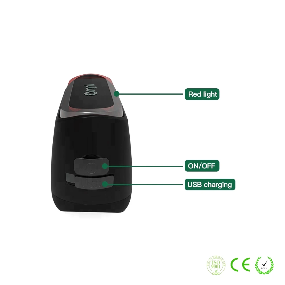 Ebike USB-signaalset Smart Cycle Accessoires Staart Led Mountain Achterlichten Oplaadbare rem Fietsen Fietslicht