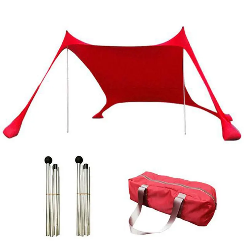 

Portable Waterproof Beach Camping Awning Outdoor Canopy Awning Garden Terrace Swimming Pool Shade Sail Camping Shade Cloth
